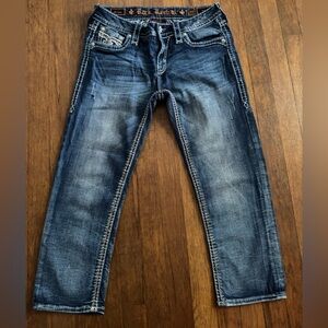 Women’s Rock Revival Crop Jeans ~ Size 29 ~